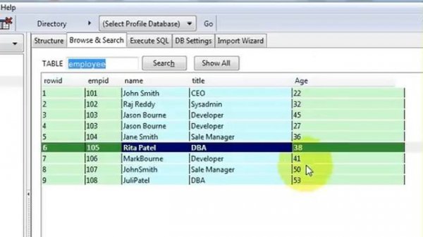 SQLite Tutorial 3 : Working with important SqLite Queries (SELECT, INSERT, DELETE, UPDATE,WHERE...)