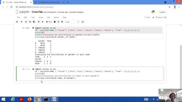 Introduction to Pandas (Tutorial 12): Generating a CrossTab смотреть онлайн