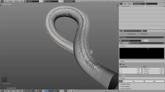Создание Гидры (+ EEVEE), полный урок