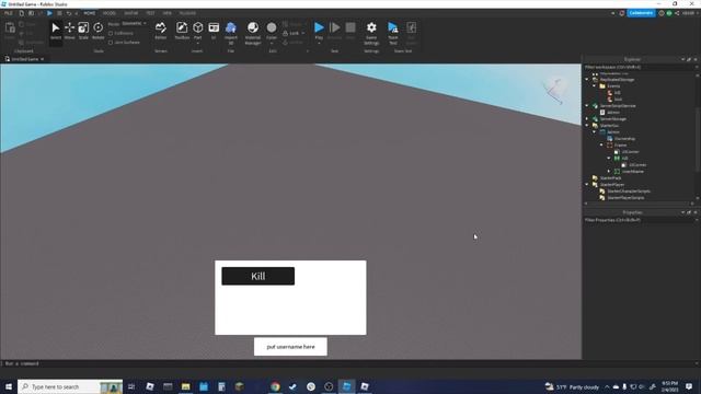 How to create an admin panel in ROBLOX Studio (part 1) смотреть онлайн
