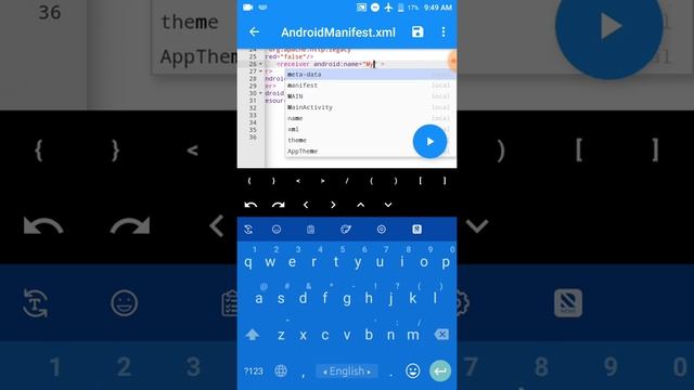 Create Application Widget In #Sketchware Project And Launch Your App Thought Widget.