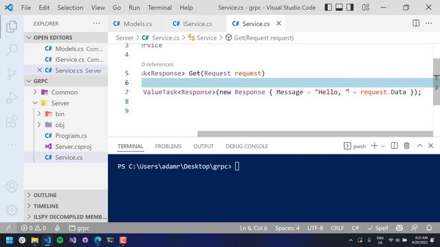 Creating Code-First gRPC Services with protobuf-net смотреть онлайн
