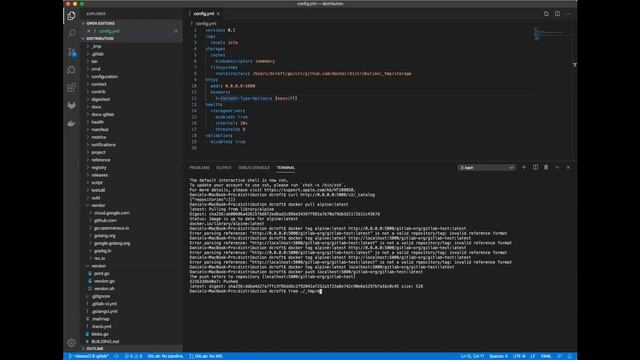 Getting started with GitLab Container Registry development смотреть онлайн