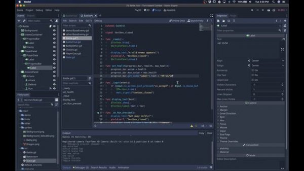 How to create a Turn-based Combat System in Godot