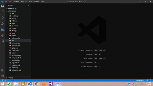 Laravel 8 : Create new project and connect MySQL database | Create and setup Frontend Controller | смотреть онлайн