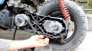 Замена редуктора Yamaha jog