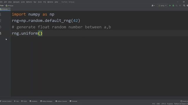 NumPy Random default_rng() and its Seed Argument in Python | Module NumPy Tutorial - Part 34 смотреть онлайн
