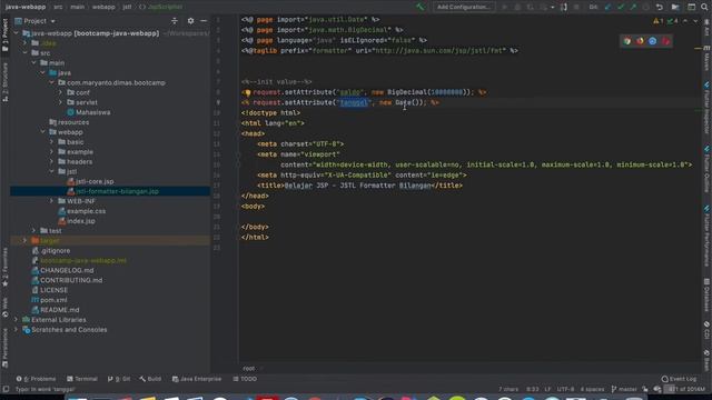 #27 - Syntax Java Standard Tag Library (JSTL Format) смотреть онлайн