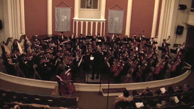 Concerto Op. 3 for Double Bass, Serge Koussevitzky [TYAO, Tommy Hawthorne, 2/25/2012] смотреть онлайн