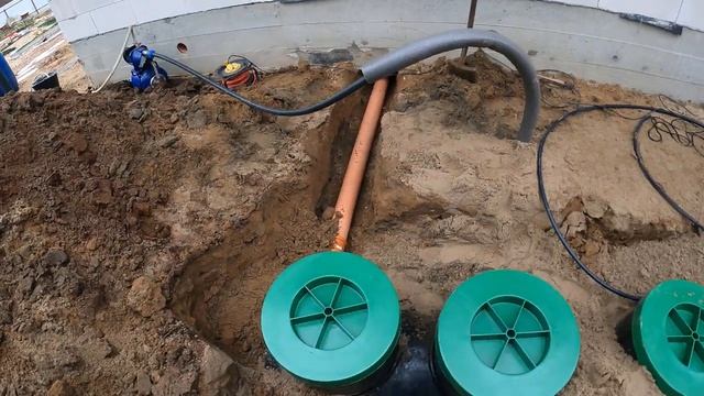 Настройка и монтаж септика Диамант в Домодедово. По просьбам владельцев участков с высоким УГВ смотреть онлайн