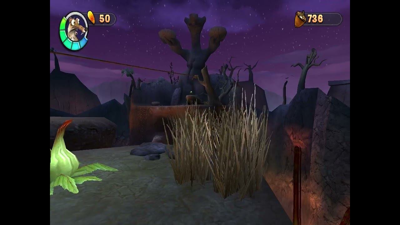 Ледниковый период 2 - 30 часть Зажечь сигнальный огонь на статуе ленивца за орех смотреть онлайн