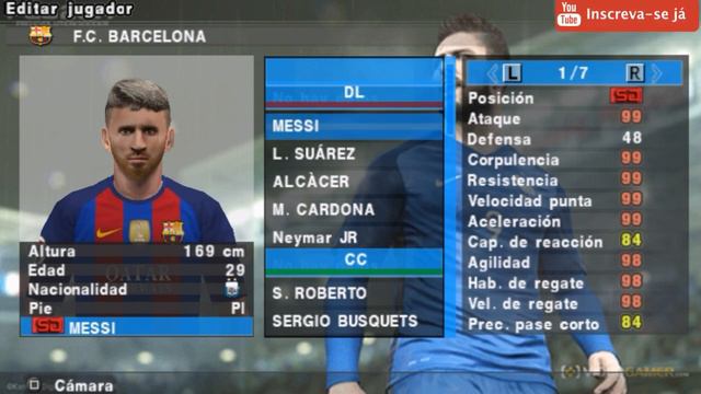 PES 2017 PPSSPP EUROPEU SUPER ATUALIZADO • PES 2017 PSP COM FACES REAIS EM HD • UCL EDITION V6.0 •