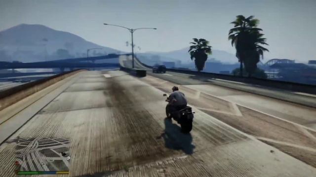 Трюки на мотоцикле в ГТА 5. смотреть онлайн