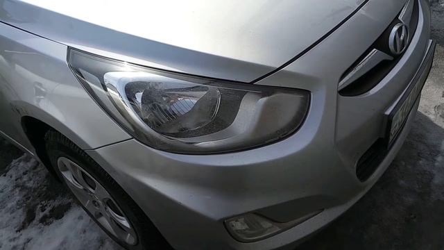 Hyundai Solaris. Запотевание фары. Причина и как решить? Солярис. Отзыв смотреть онлайн