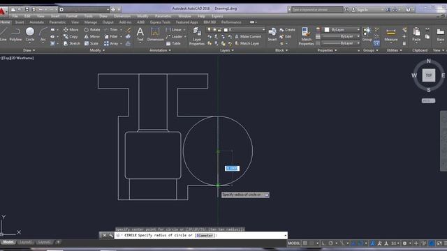 AutocAD 2D Practice Drawing | #Exercise_1 смотреть онлайн