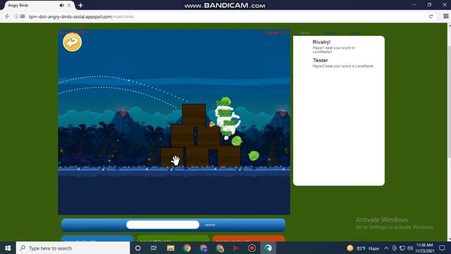Angry Birds Social Showcase Gameplay смотреть онлайн