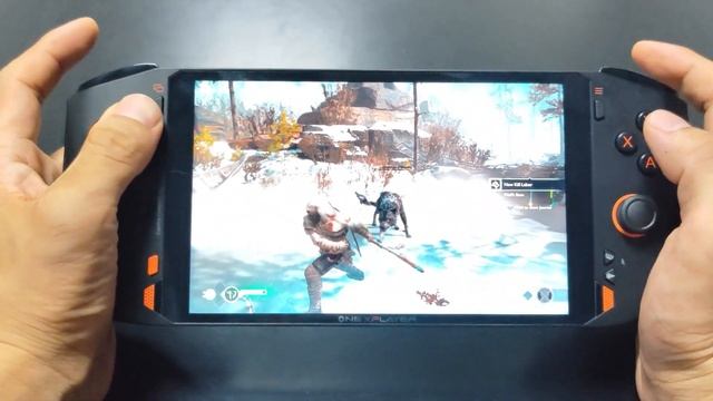 ONEXPLAYER MINI 5800U Game testing: God of War смотреть онлайн