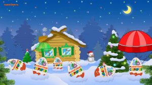 ЗИМНЯЯ распаковка Шоколадных Сюрпризов. Собираем коллекцию игрушек для Смешарики