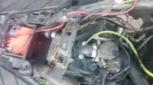 снятие двигателя 139 со скутера