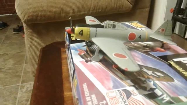 A6M Jap Zero- Lindberg 1/48 scale смотреть онлайн