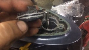 Ремонт редуктора Yamaha 50