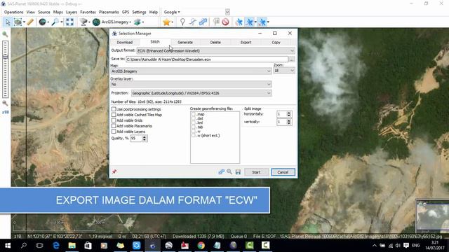 How To Import Image From SASPlanet To AutoCAD - AutoCAD - SASplanet Tutorial смотреть онлайн