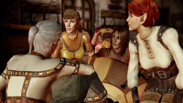 Dragon Age Origins. Прохождение_01. Предыстория: Городской эльф-танк! смотреть онлайн