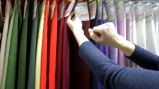 Как выбрать ткань для пошива. Урок в магазине тканей Брависсимо. смотреть онлайн