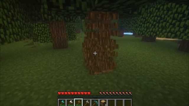 Майнкрафт : Обзор мода - Falling Tree смотреть онлайн