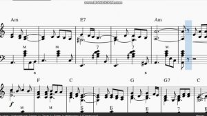 "За тихой рекою" муз. С.Трофимова  ( обр. для баяна)