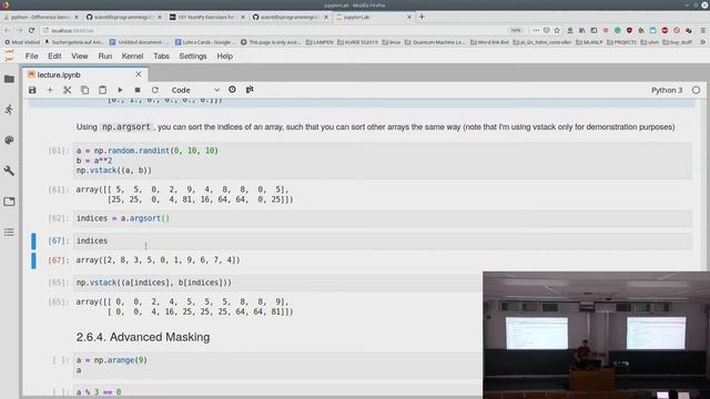 Scientific Programming in Python 2019 - Lecture 4.2: Numpy смотреть онлайн