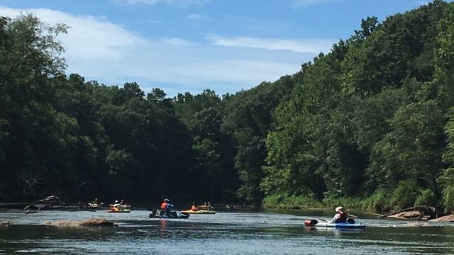 Kayaking the Chattahoochee River Buford Dam to Settles Bridge смотреть онлайн