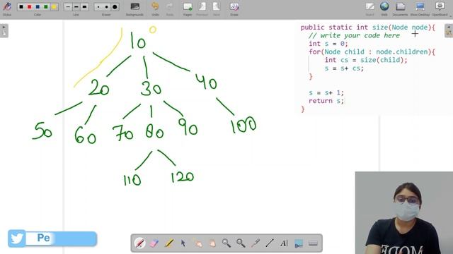 Size of Generic tree | Module : Generic Tree | In English | Java | Video_4 смотреть онлайн