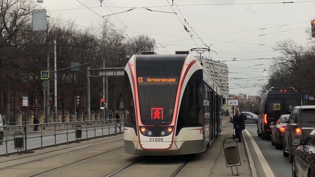 Музейный Tatra T3SU 481 и 71-931М Витязь-М 31050 На Улице Стромынка смотреть онлайн