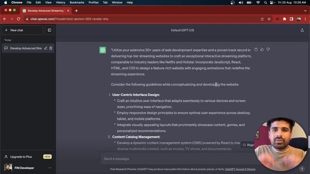 Using ChatGPT for generating PROMPTS ? | Assigning Roles, Maintaining threads ? Step by step guide смотреть онлайн
