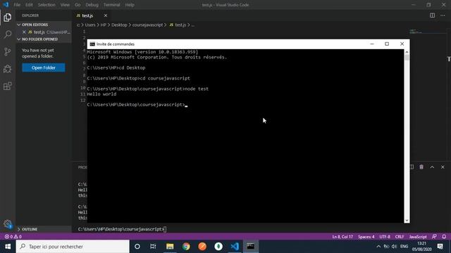 Learn JAVASCRIPT In Arabic #3: Data Types In JAVASCRIPT And Declaration Variables смотреть онлайн
