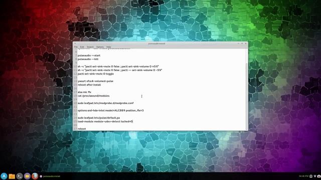 PulseAudio: Arch Linux (Xfce) смотреть онлайн