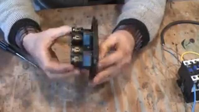 Подключение электродвигателя. Чем заменить ПНВС. смотреть онлайн