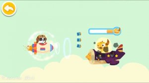 Малыш Панда САМОЛЕТ игра полет маленькой панды