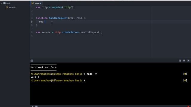 basic node js смотреть онлайн