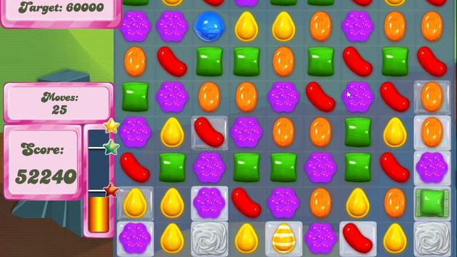 Candy Crush Saga Level 23 failed