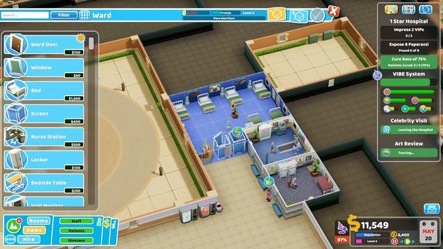 Two Point Hospital: Culture Shock DLC Walkthrough Ep 20/Part 20 [Season 3] - For The Posh People смотреть онлайн