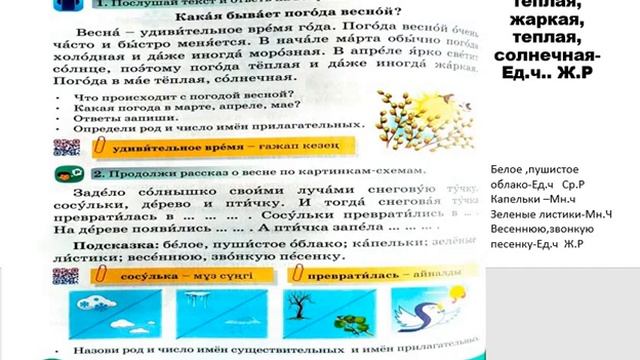 Русский язык 2 класс 56 урок .Тема:Какая погода бывает весной? смотреть онлайн