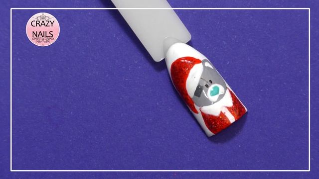 ❄Новогодний дизайн ногтей "Мишка" на материалах от Patrisa nail❄ смотреть онлайн