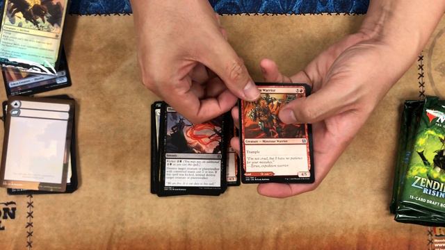 Mtg Zendikar Rising Unboxing & new rules explanation (DnD) Party Mechanic & modal double faced card смотреть онлайн