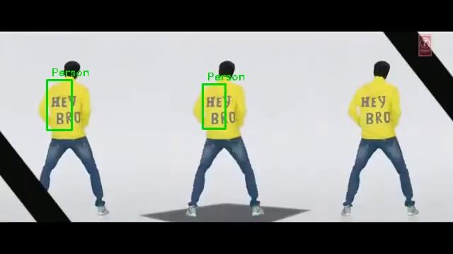Person detection using OpenCV in Python - Bollywood song смотреть онлайн