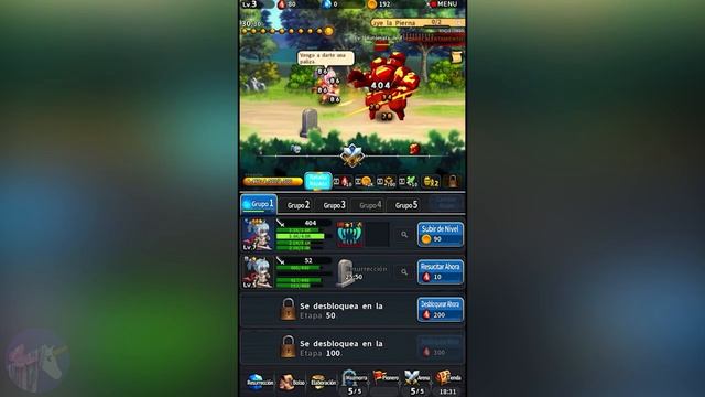 Idle Knights idle strategy RPG gameplay смотреть онлайн