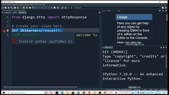 Django- Printing Text in the Django Server смотреть онлайн