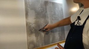 СТИЛЬНАЯ ФАКТУРА "АРТ БЕТОН" пошаговое нанесение!