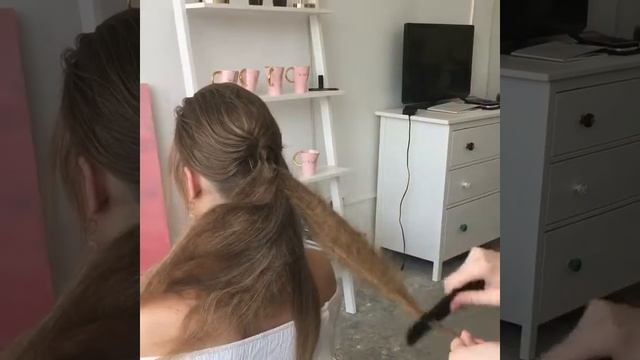 Причёска "Открытая ракушка" смотреть онлайн